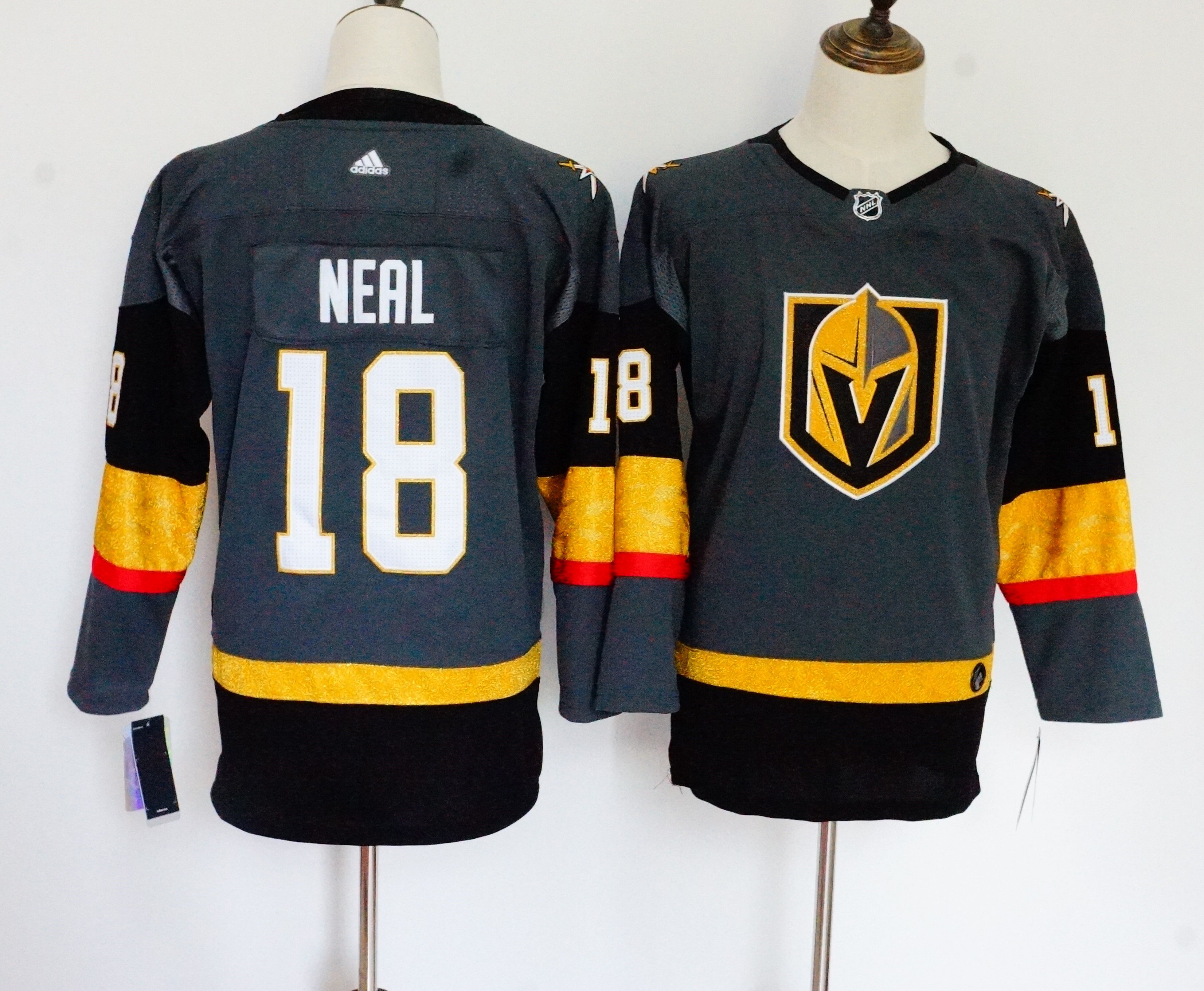 Women Vegas Golden Knights #18 Neal Gary Hockey Stitched Adidas NHL Jerseys